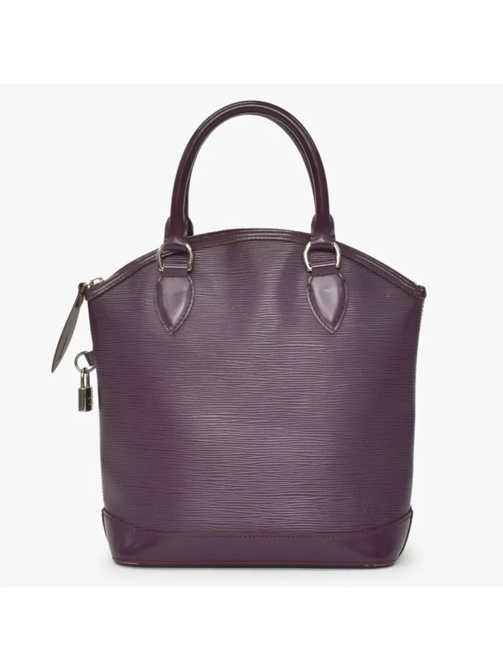 Louis Vuitton Purple Cassis Epi Lockit Handbag